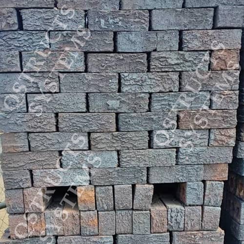 Blue Rustic Face Bricks